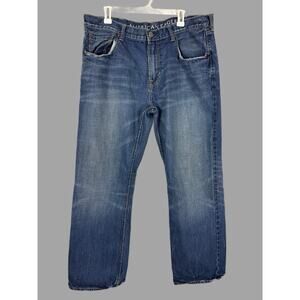 American Eagle Men's Low Rise Boot Cut Jeans Sz 38x32 Denim Pants
